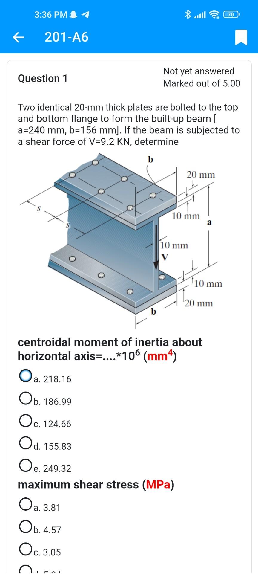 Solved Two Identical 20-mm Thick Plates Are Bolted To The | Chegg.com