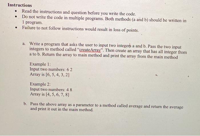 Solved Instructions Read the instructions and question | Chegg.com