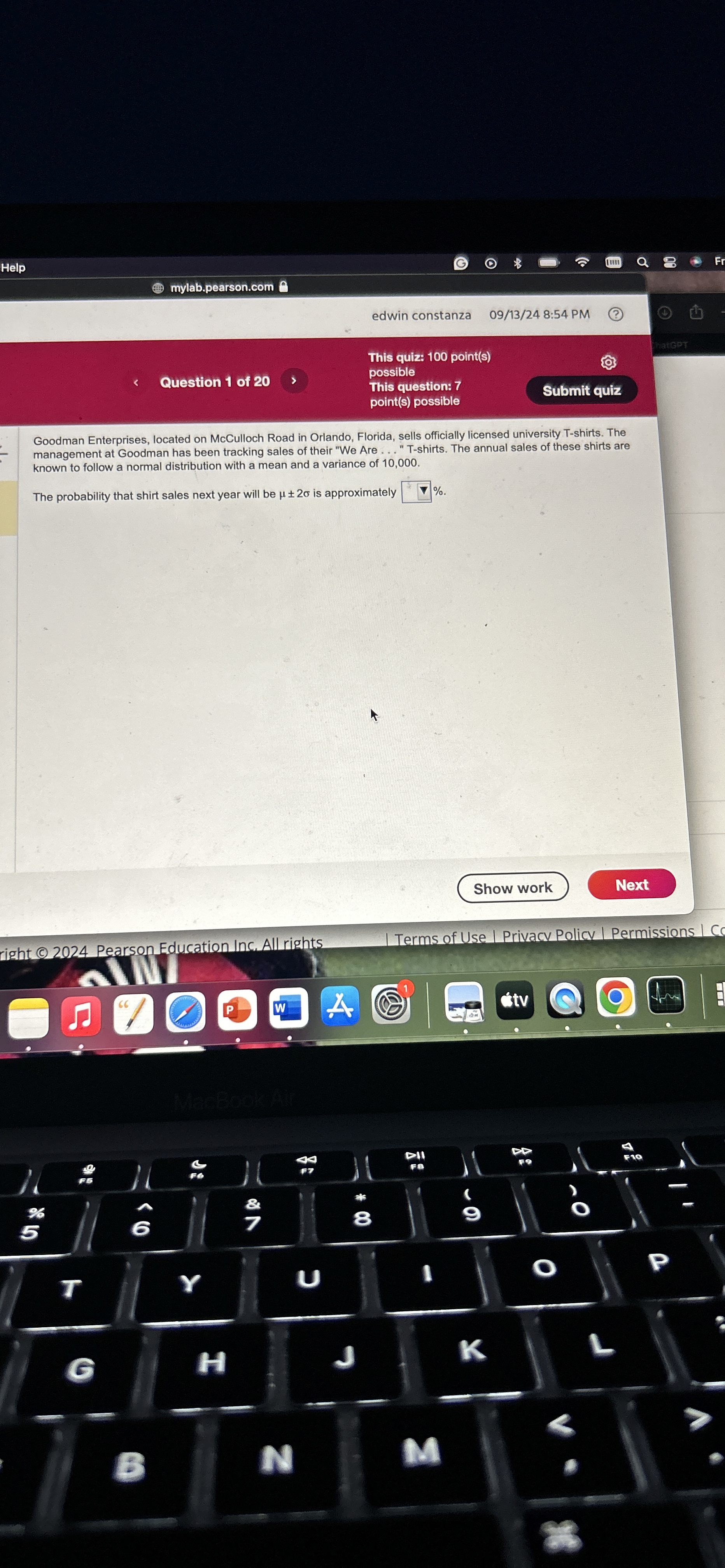 Goodman Enterprises, located on McCulloch Road in