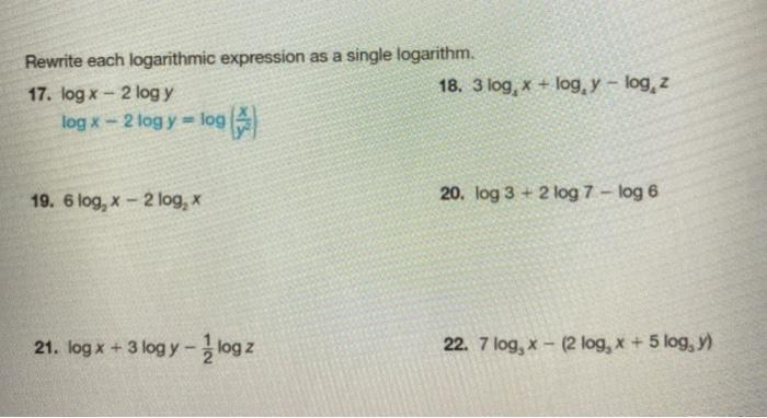 Solved: 4-28_logarithms (1).pdf - 105% + Math 3 Logarithms ...