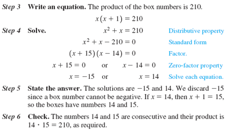 problem solving of integers