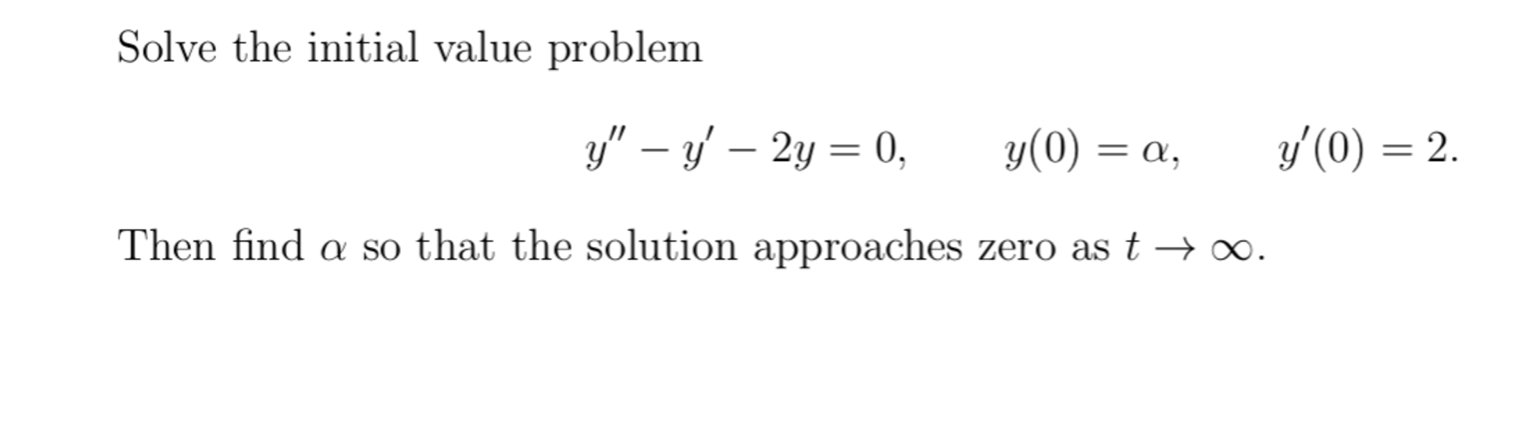Solved Solve the initial value problem \[ y^{\prime | Chegg.com