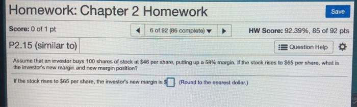 Solved Homework: Chapter 2 Homework Save Score: 0 of 1 pt 6 | Chegg.com