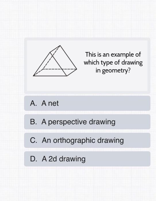 orthographic drawing geometry