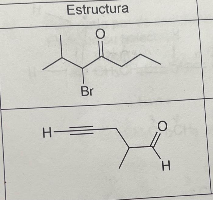 Solved Estructura | Chegg.com