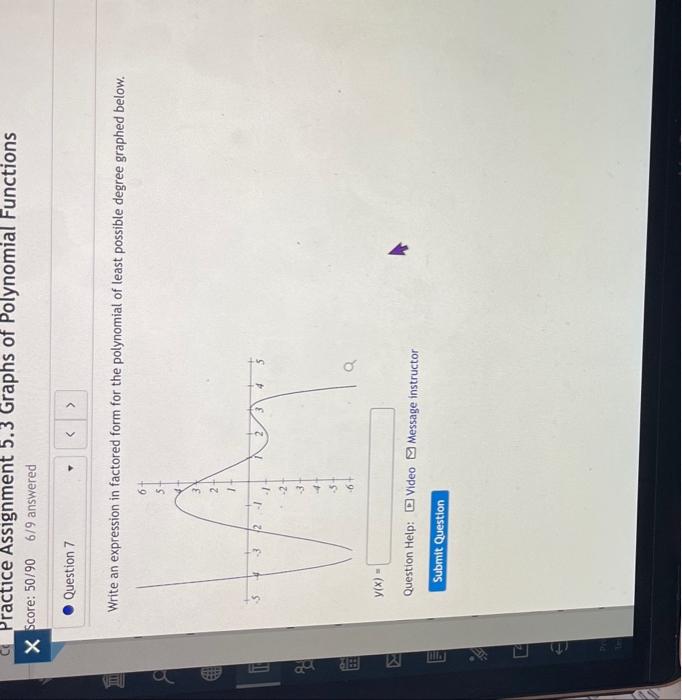 Solved Practice Assignment 5.3 Graphs of Polynomial | Chegg.com