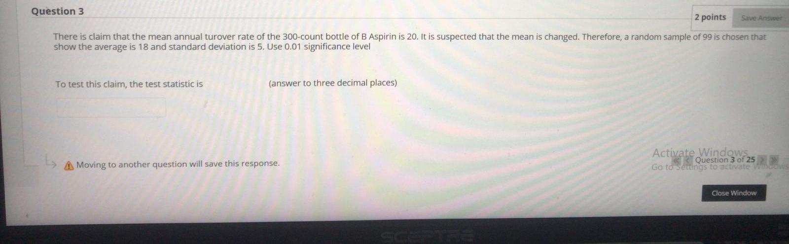Solved Question 3 2 points Save Answer There is claim that | Chegg.com