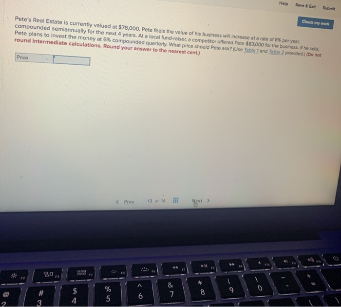 Solved Help Save & Exit Submit Check my work Pete's Real