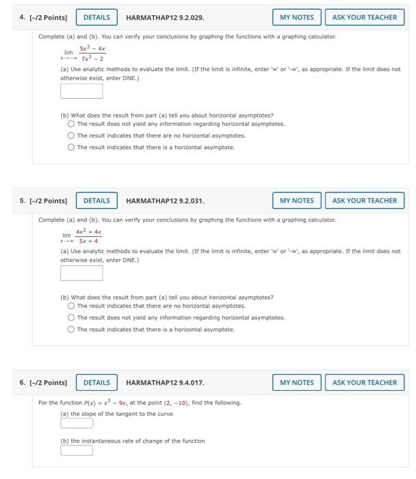 Solved Complete (a) and (b). You can verify your conclusions | Chegg.com