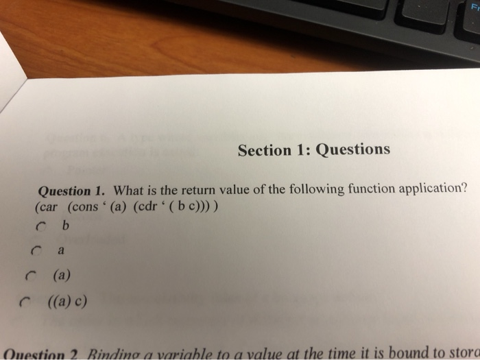 Solved Section 1: Questions Question 1. What is the return | Chegg.com