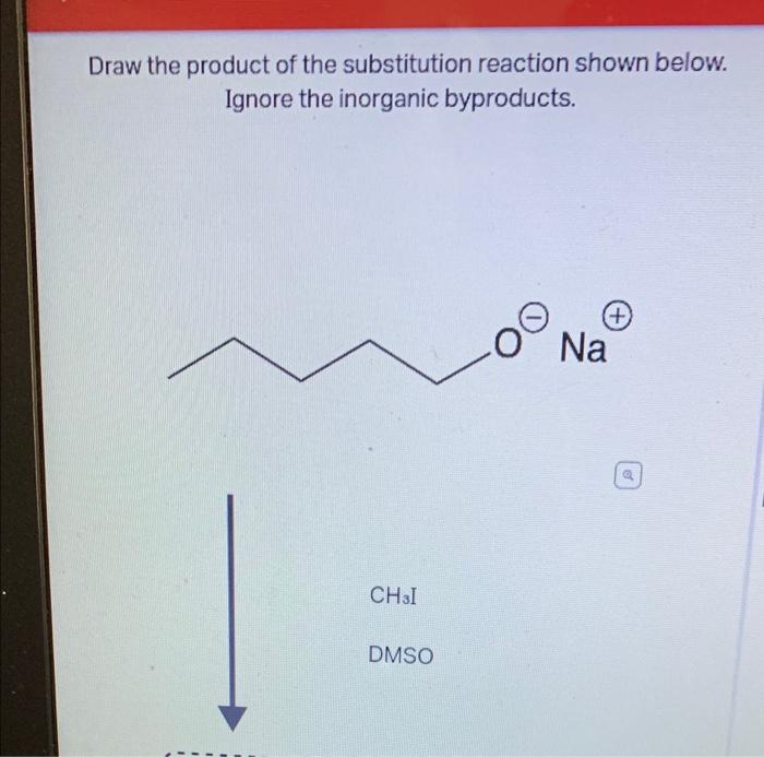 Solved Draw the product of the reaction shown below. Ignore | Chegg.com