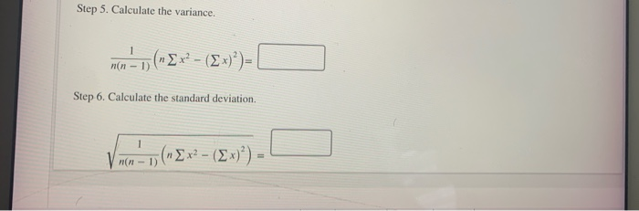 Solved Calculate the standard deviation of the following set | Chegg.com