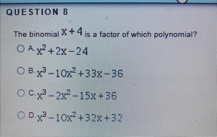 Solved Which choice is equivalent to the expression shown | Chegg.com