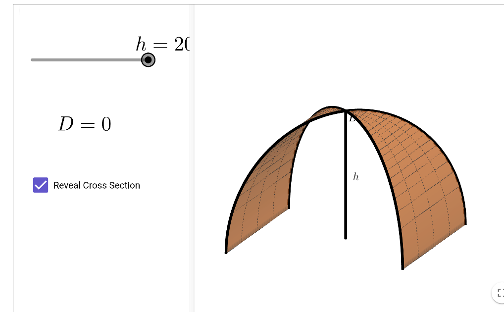 Solved \\r\\n\\r\\n\\\\[ D=20 \\\\] Reveal Cross Section\\r\\n\\r\\nThe | Chegg.com