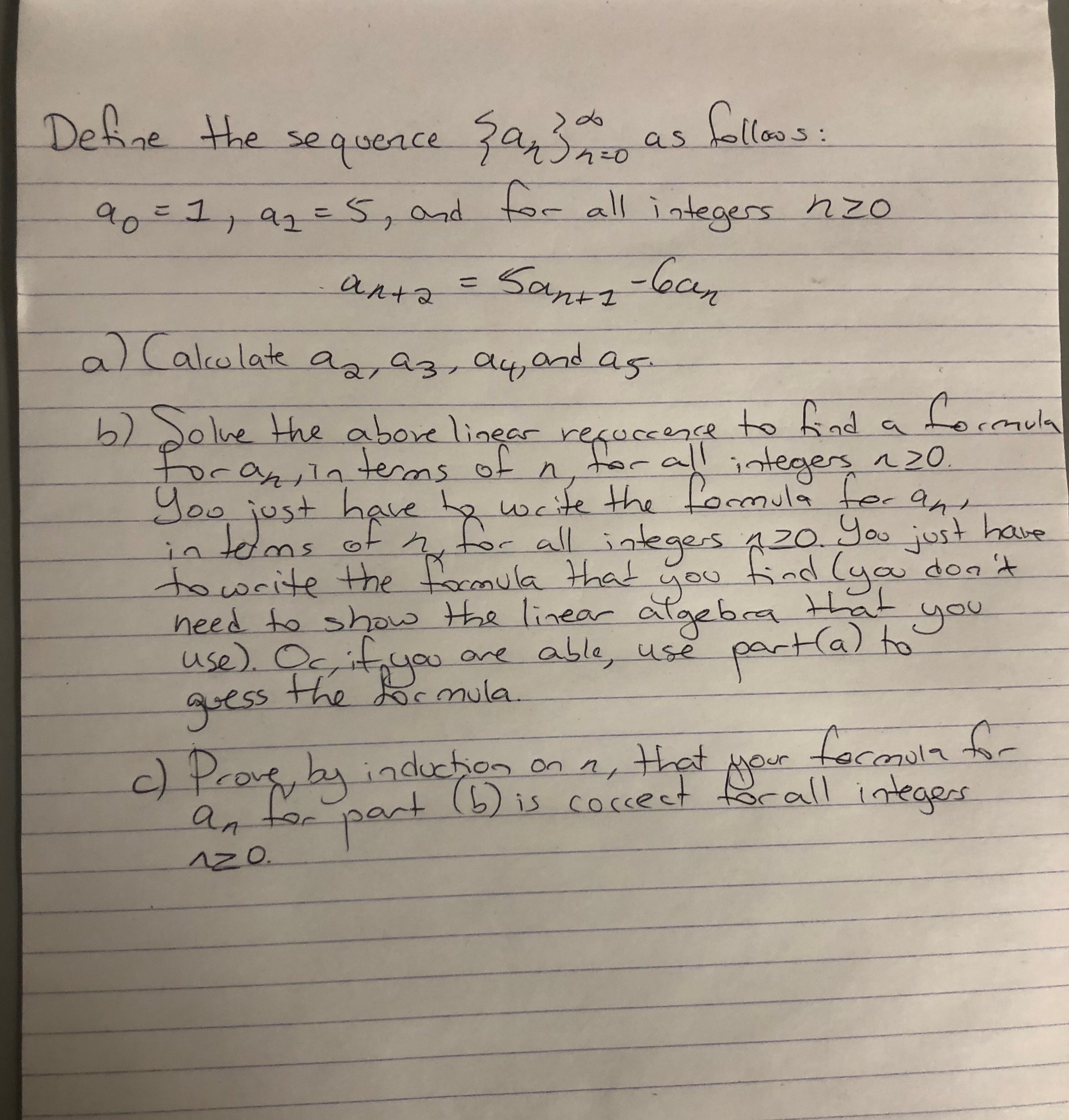 Solved Discrete Mathematics - ﻿please Help Answer Proofs | Chegg.com