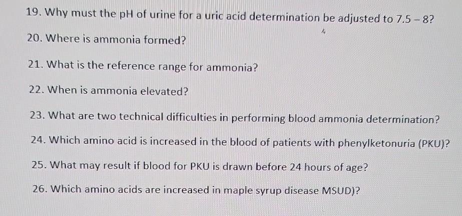 solved-why-must-the-ph-of-urine-for-a-uric-acid-chegg