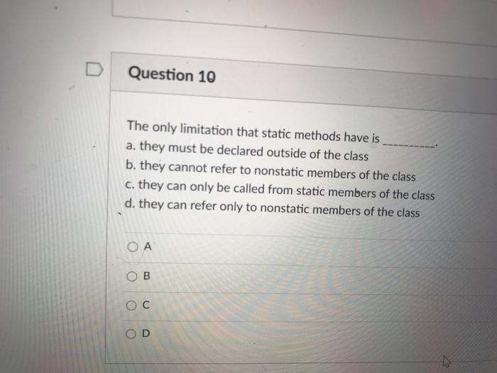 Solved Question 9 1 pts Which of the following is not true | Chegg.com