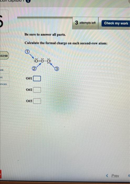 Solved Be sure to answer all parts. Calculate the formal Chegg