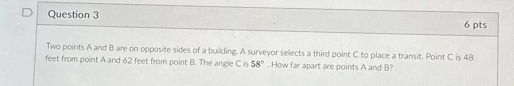 Solved Question 36 ﻿ptsTwo points A and B ﻿are on opposite | Chegg.com