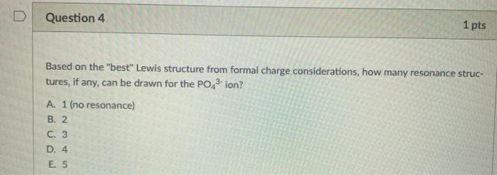 Solved D Question 4 1 pts Based on the 