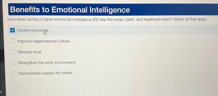 Which Dimension Is Not Part Of Emotional Intelligence