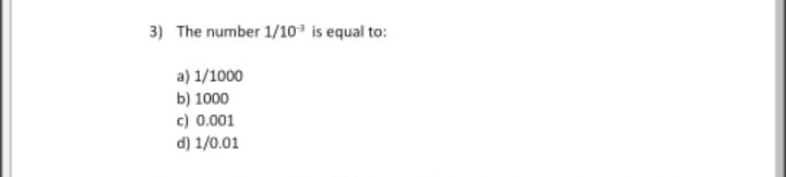 Solved The number 110-3 ﻿is equal | Chegg.com