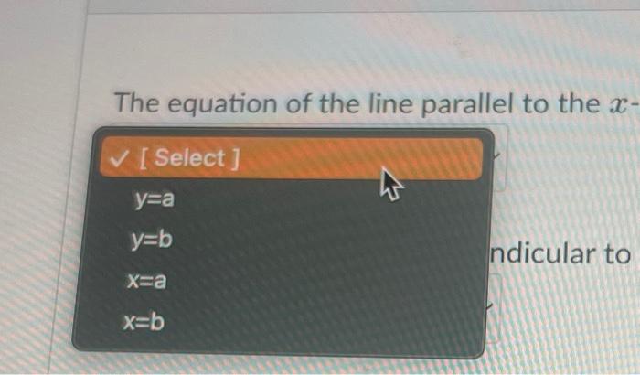 what is the equation of a line parallel to x axis
