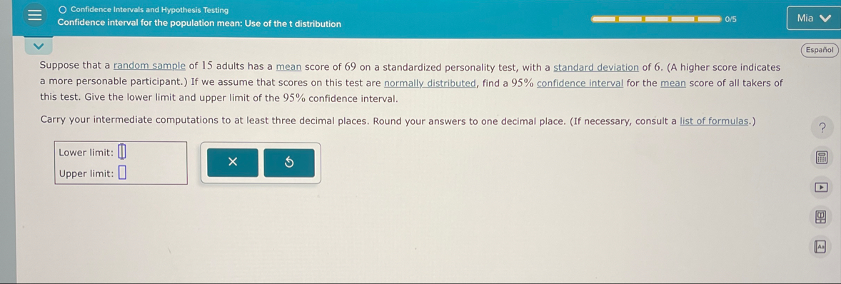Solved Confidence Intervals and Hypothesis TestingConfidence | Chegg.com