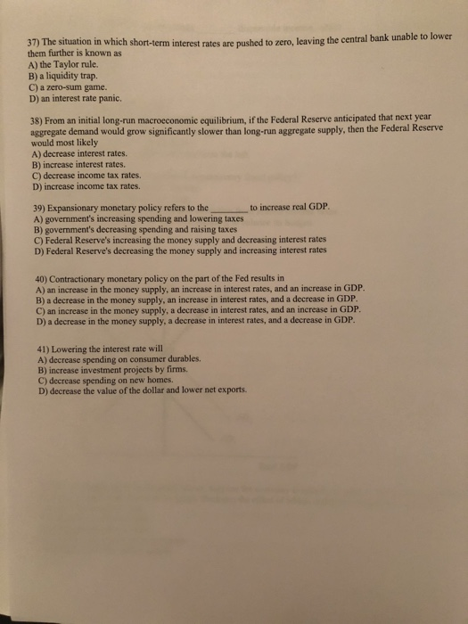 37-the-situation-in-which-short-term-interest-rates-are-pushed-to-zero
