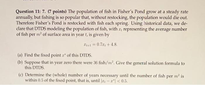 Numbers From Fish (Yearly Averages)