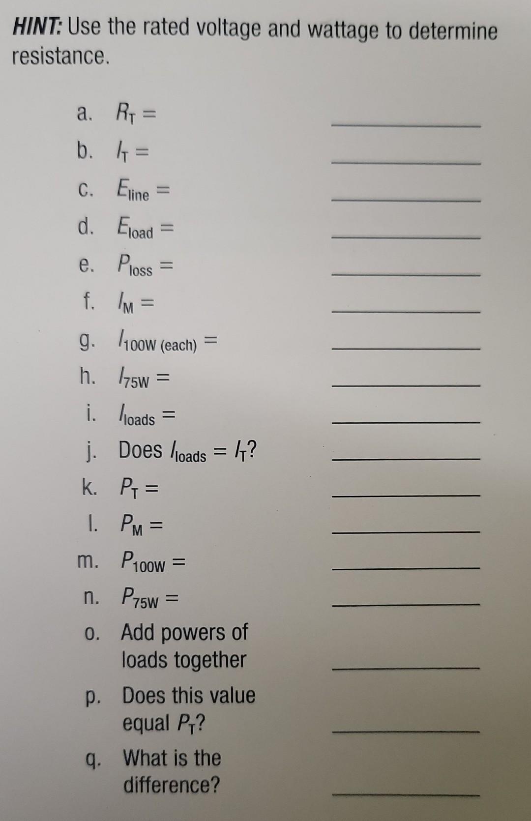 Solved 7. Use the diagram below to determine the following