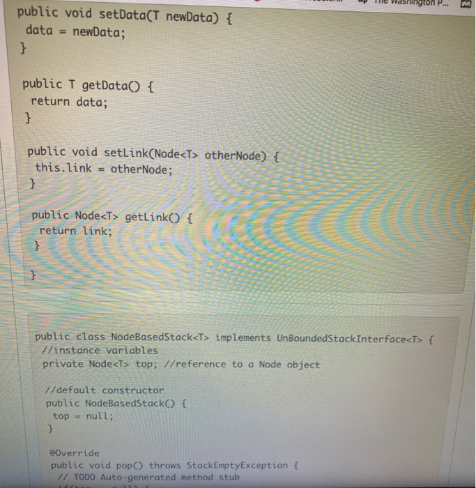 Solved Use the following Java code to answer this question: | Chegg.com