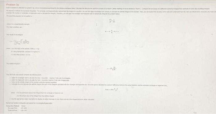 Solved Problem 3a Goal: A particle is attacted to a point C | Chegg.com
