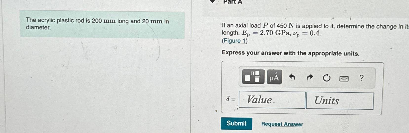 The acrylic plastic rod is 200mm ﻿long and 20mm ﻿in