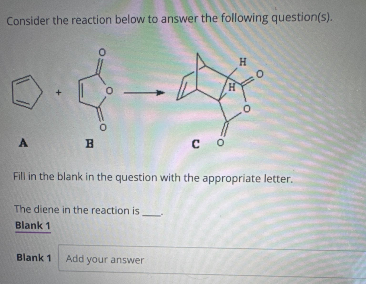 Solved Consider the reaction below to answer the following | Chegg.com