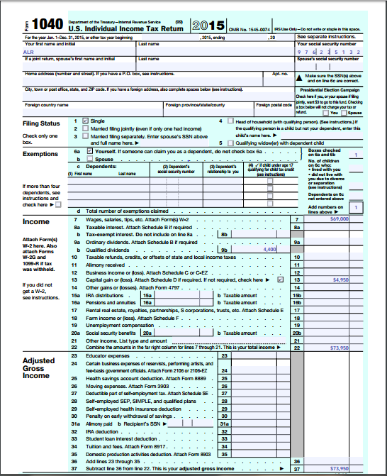 Chapter 8 Solutions | Income Tax Fundamentals 2016 (with H&r Block ...