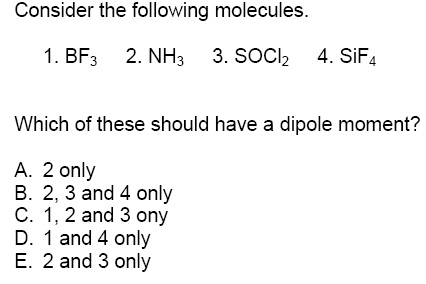 bf3 dipole moment