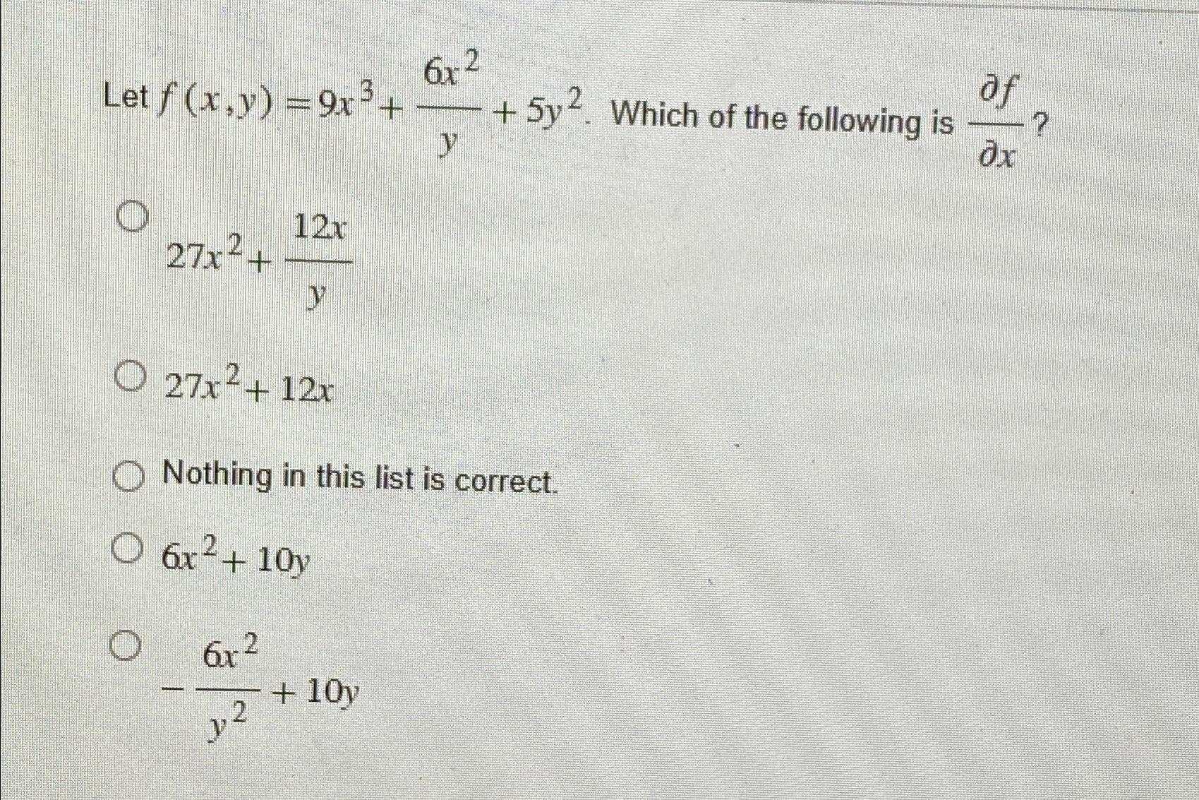 solved-let-f-x-y-9x3-6x2y-5y2-which-of-the-following-is-chegg