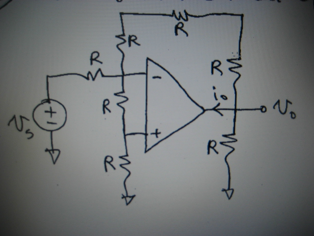 Solved FInd The Io In The Ideal Op Amp Circuit Below R 1 Chegg