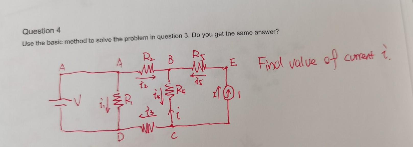 Solved Question 4 Use the basic method to solve the problem | Chegg.com
