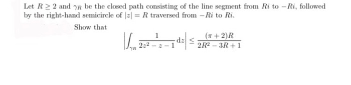 Solved Let R 2 and WR be the closed path consisting of the | Chegg.com