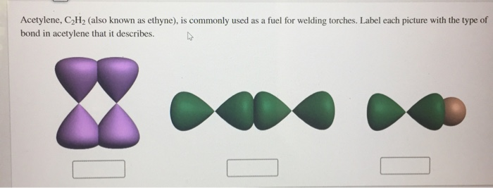 Solved Acetylene, C2H2 (also known as ethyne), is commonly | Chegg.com