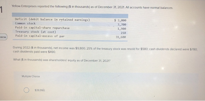 Solved Accumulated other comprehensive income is reported: 2 | Chegg.com