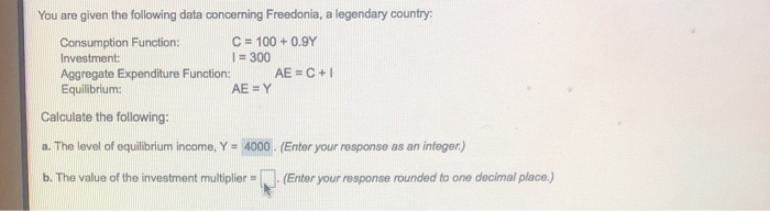 Solved You are given the following data concerning | Chegg.com