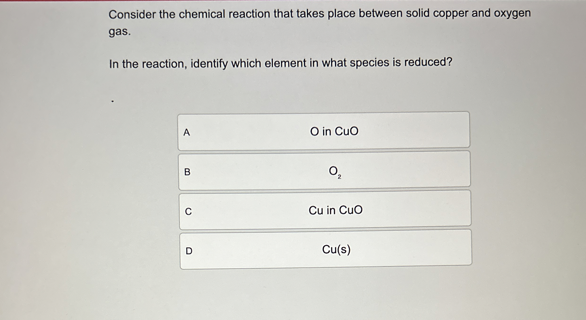 Solved Consider the chemical reaction that takes place | Chegg.com