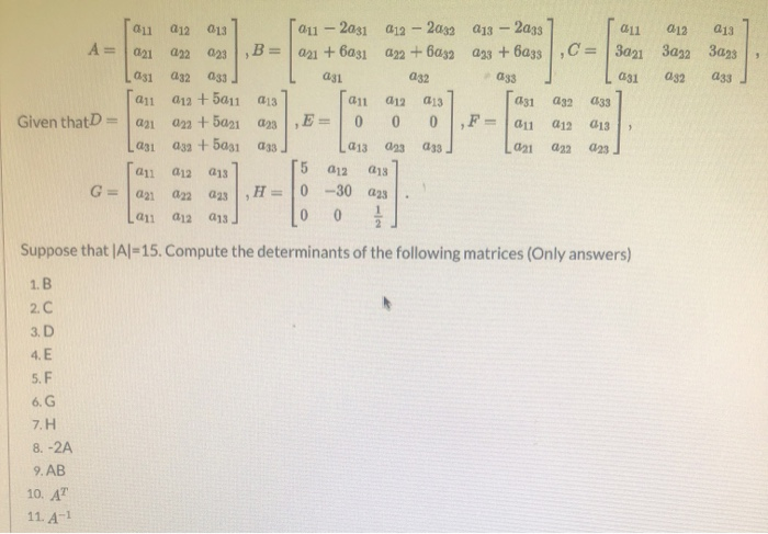 Solved Given That D Au A22 Ars Tau 2a31 012 2a82 Chegg Com