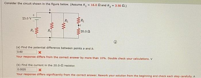 Solved Consider the circult shown in the figure below. | Chegg.com