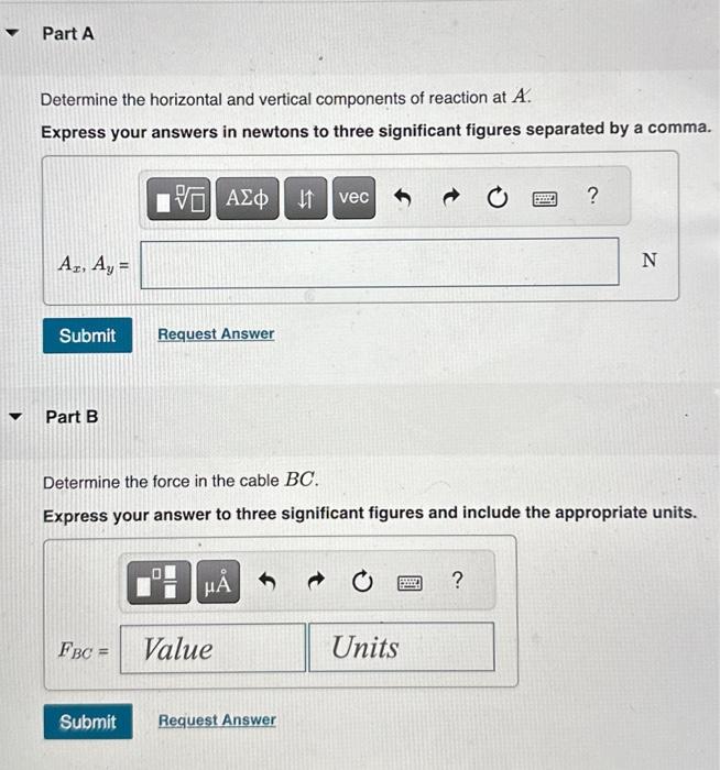Solved Figure 1 of 1Determine the horizontal and vertical | Chegg.com