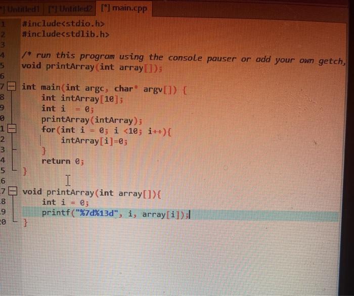 Solved I need this code to be in Dev C++ and using | Chegg.com