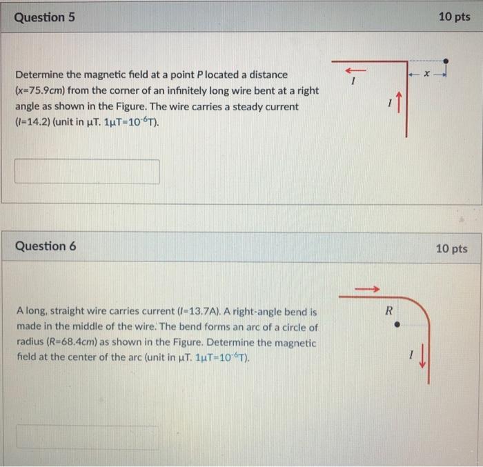 Solved Determine the magnetic field at a point P located a | Chegg.com